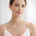 Diamond Necklace in 18/14 CT Hallmarked Gold