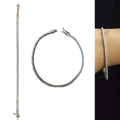 (BR-16) Diamond Ladies Tennis Bracelets Gold,18KT 12.590 Grams, CVD (Labgrown) Diamond -7.58 CT