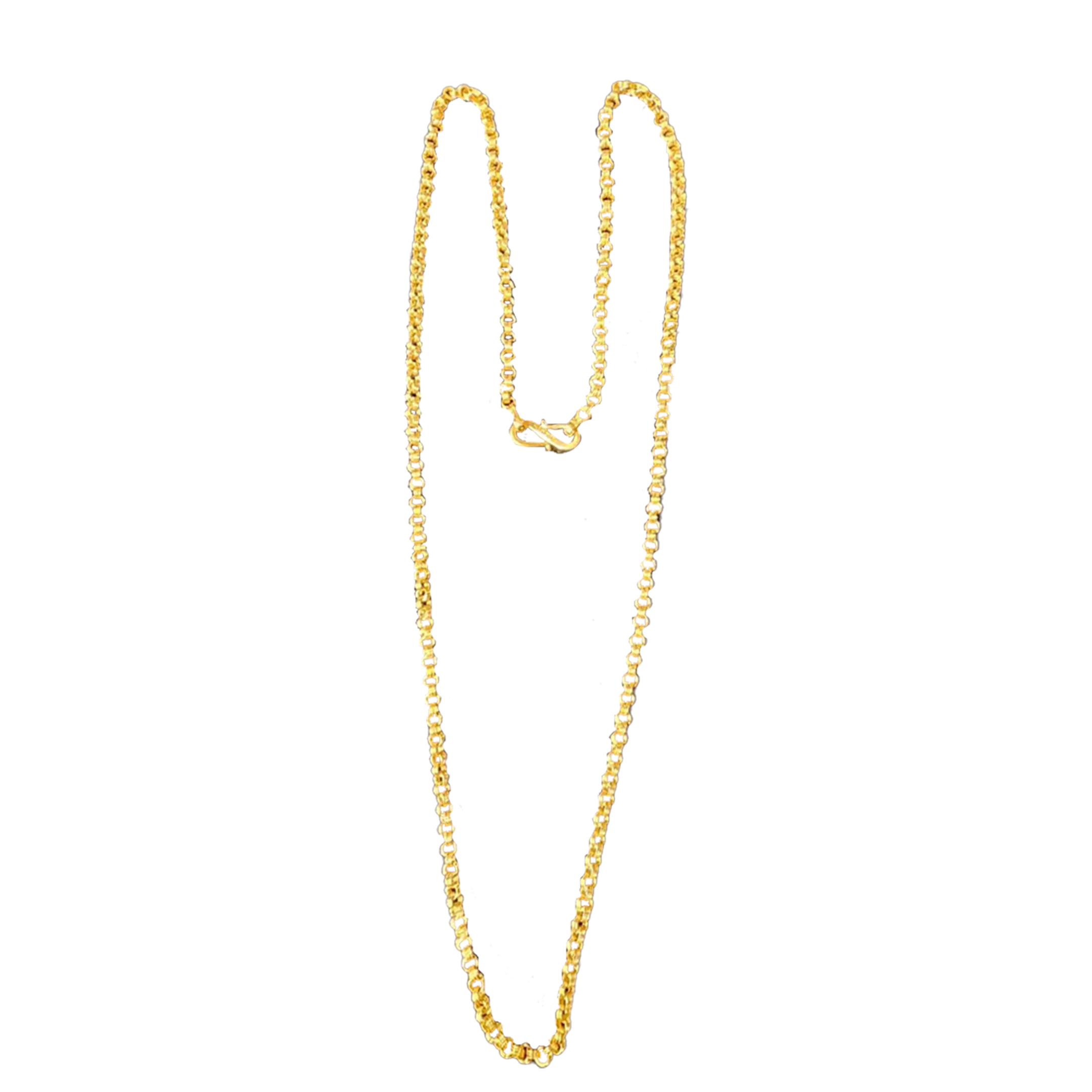 (CG-760) Gold Chain in 22CT 21.095 Grams 22 CT
