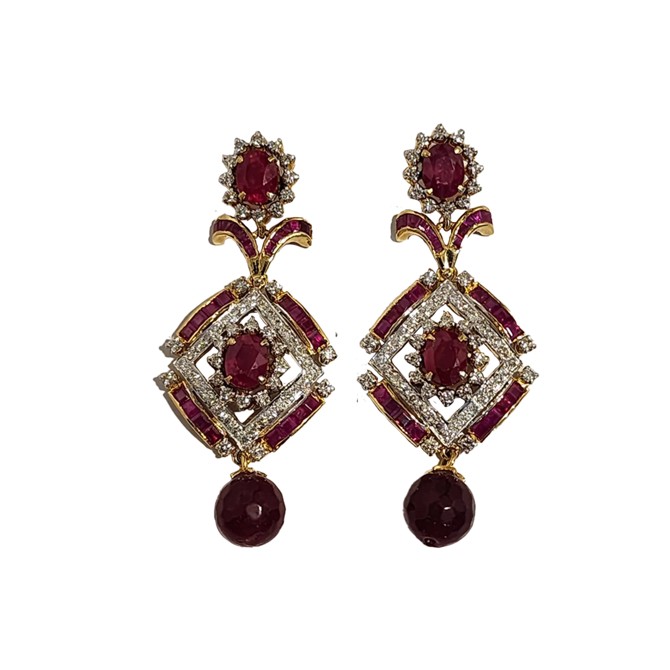(TD-509) Diamond tops in 14KT Hallmarked Gold  (Diamond 2.95 CT ,Gold 21.053 CT 14 Kt)