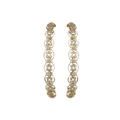 (BD-214) 1 pair diamond bangles Diamond 7.12CT Gold 57.170 14 kt (Hallmarked)