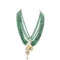Diamond necklace in 14/18 CT gold ( HALLMARKED )