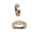 (RDL-716) Diamond ring 18 KT, Diamond 0.80 CT, Gold 8.057