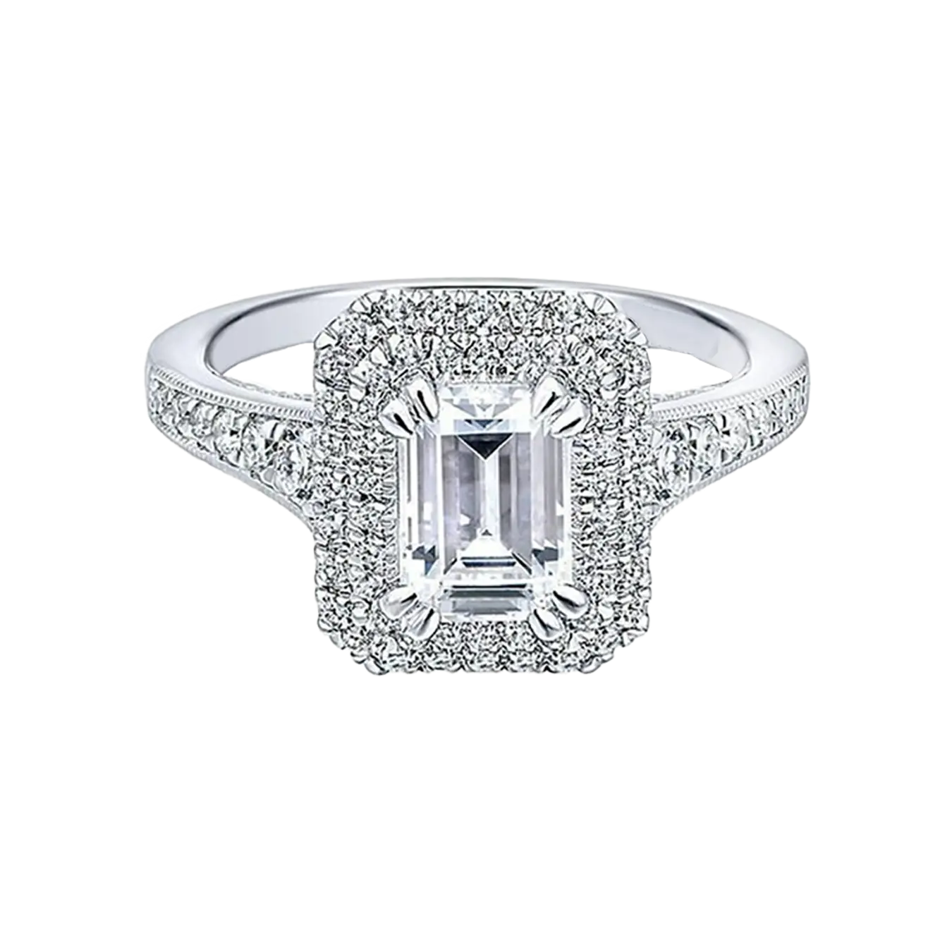 Ladies Diamond ring in 14 CT / 18 CT Gold (HALLMARKED)