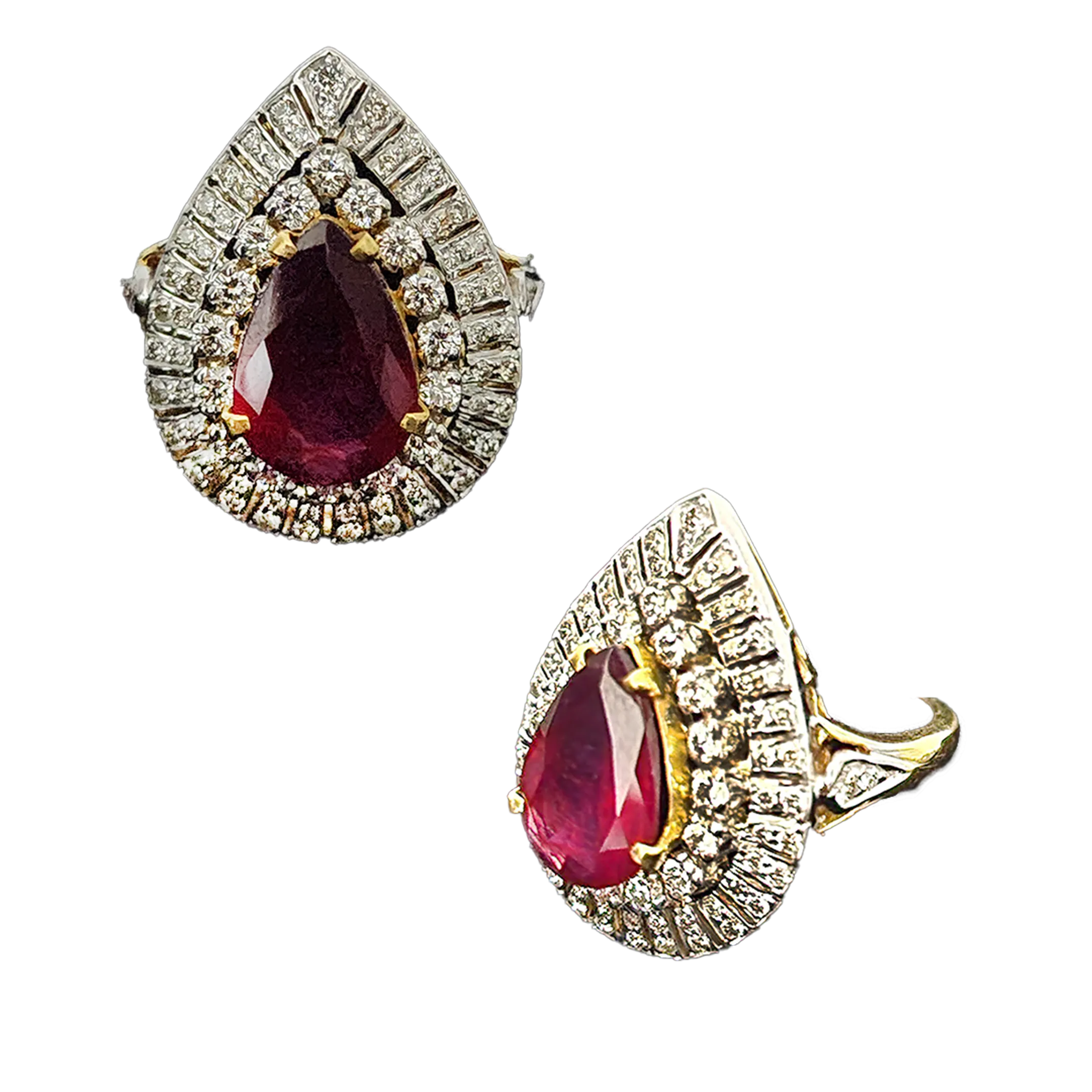 Ladies Diamond Rings in 14/18CT Hallmarked Gold (RDL-360)