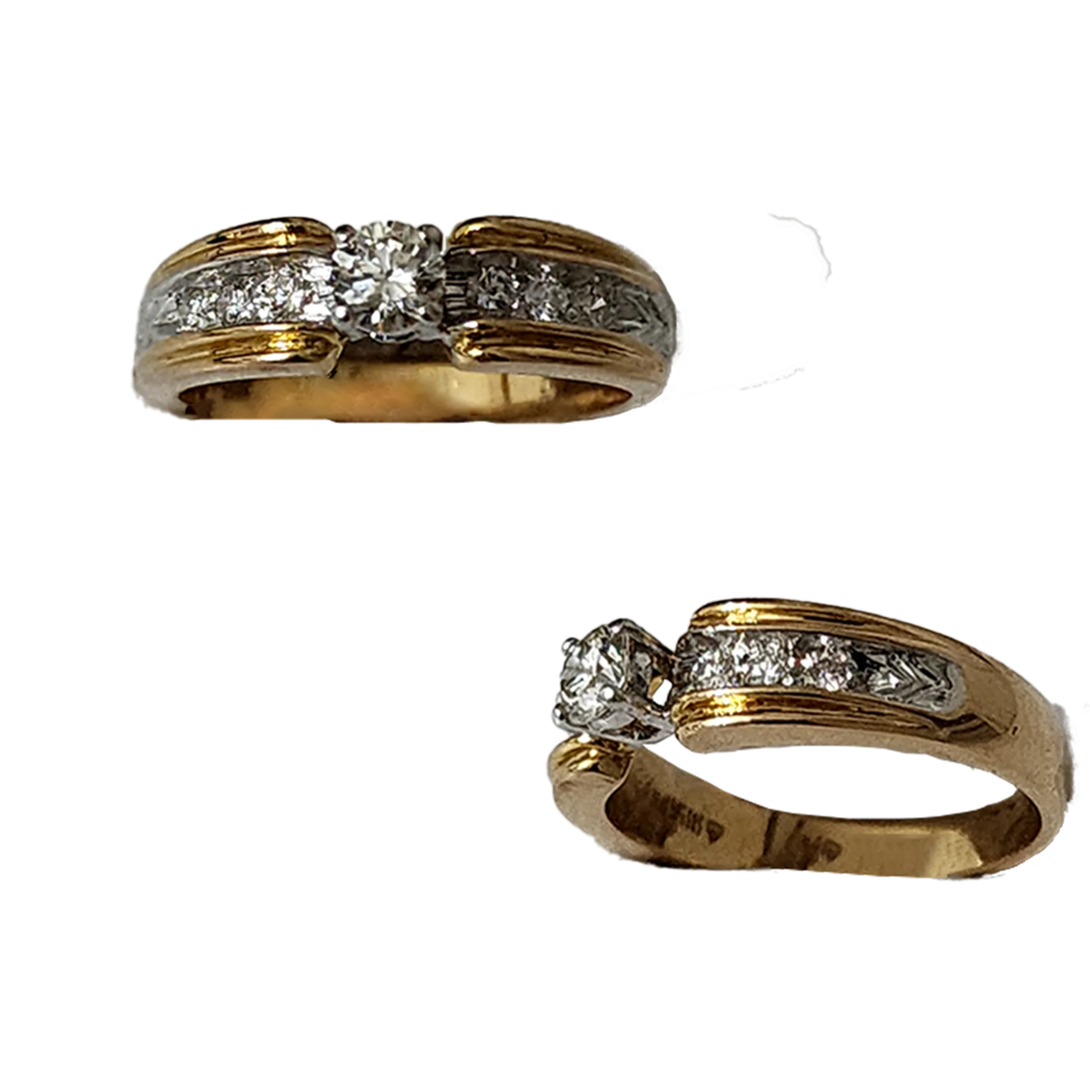 Ladies Diamond Rings in 14/18CT Hallmarked Gold(RDL-380)