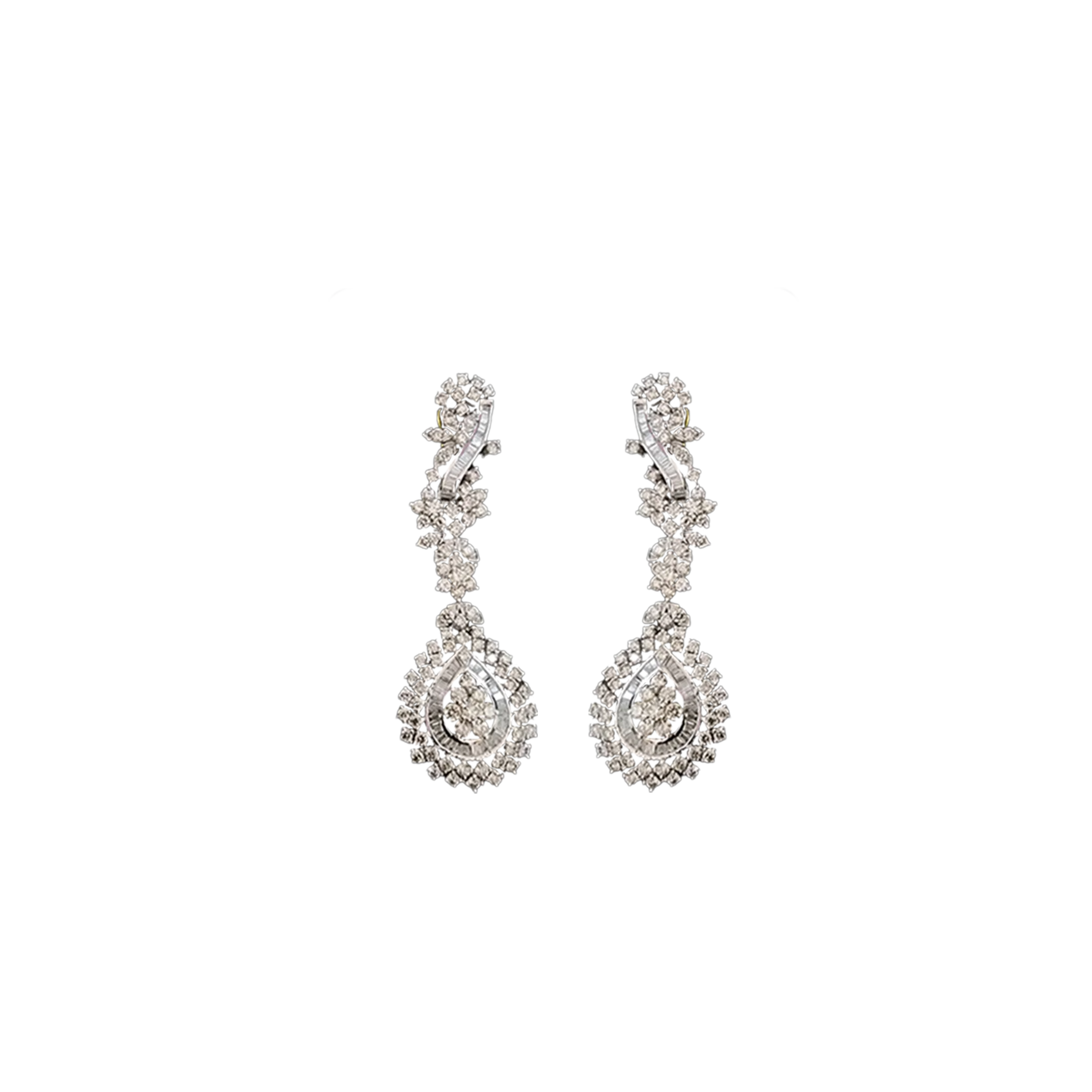(TD-445) Diamond Tops in 14KT Hallmarked Gold (Diamond 10.20 CT, Gold-41.105 in 18 kt Purity)