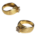 (GRG-21) Gents ring A/D 10.500 grams 14ct gold