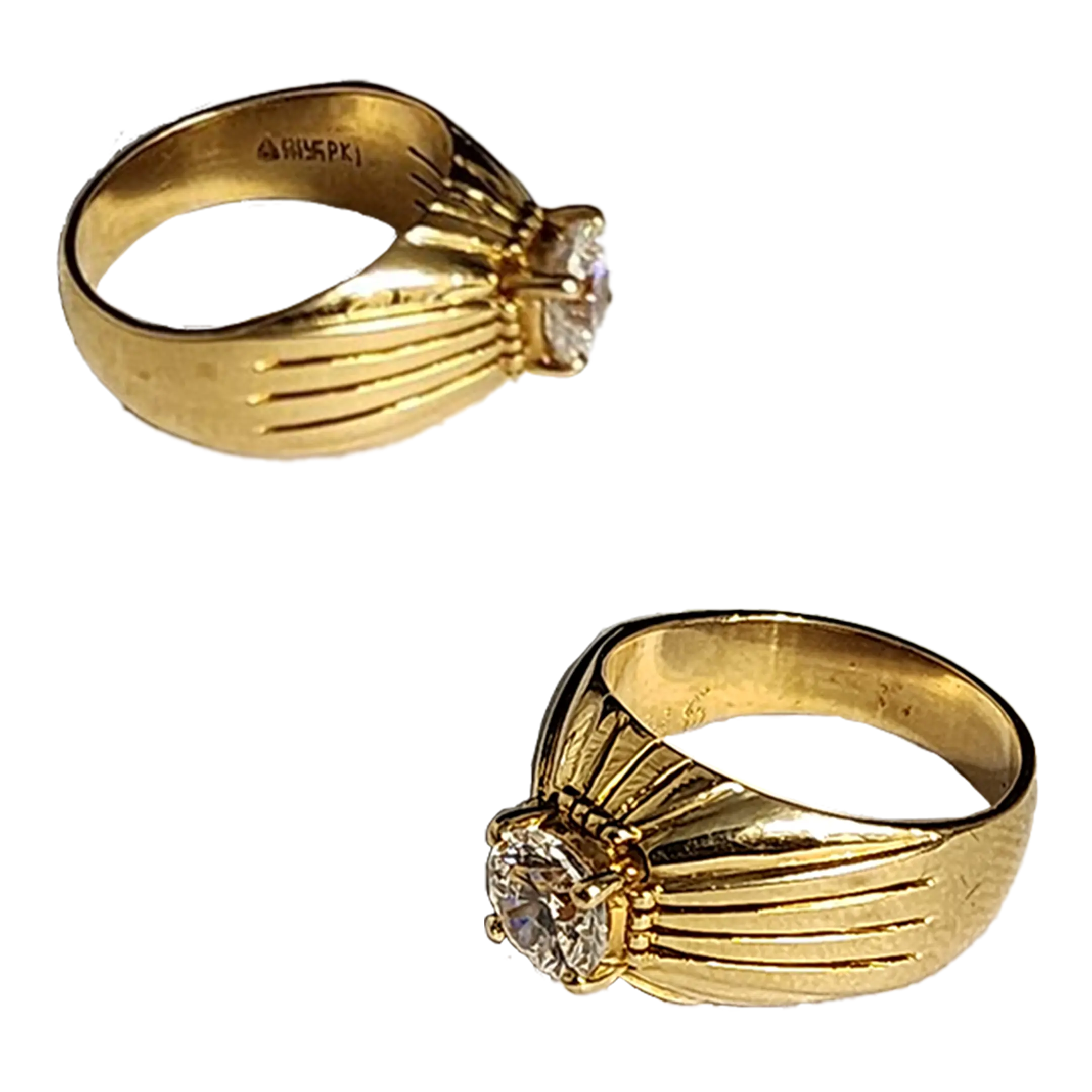 (GRG-170) Gold ring in 22ct Gold, 4.303 Grams 91.6 Purity