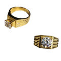Gents ring with AD 7.350 grams, 14kT Gold (GRG-124)