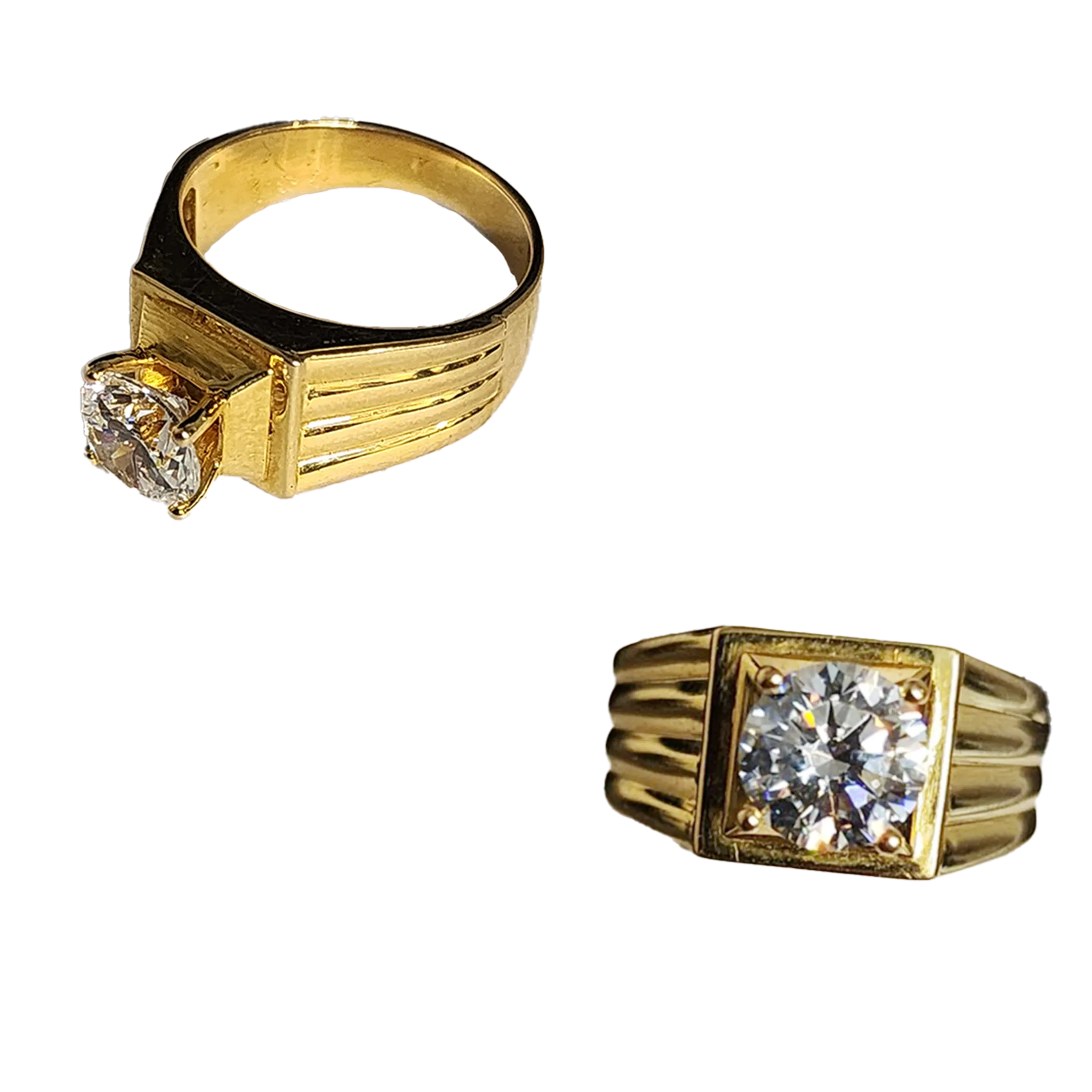 Gents ring with AD 7.350 grams, 14kT Gold (GRG-124)