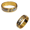 Gents band in 22 CT Gold 5.196 grams, 91.6 purity (GRG-164)