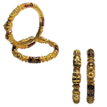 Gold Kara in 22 CT Hallmarked (Gold 38.210 CT 91.6 purity) (KG-119)
