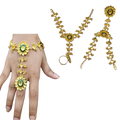 Hath Phool in Kundan 51.5 Grams Gold (Ghat), Gross weight- 83.360 , 9.100 24 ct Kundan +6000 Rs. Kundan Chargers