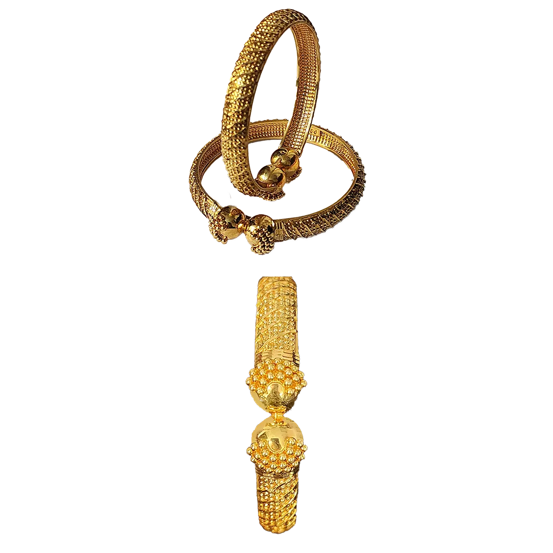(KG-140) Gold Kara in 22 CT , 48.740 Grams (Hallmarked)