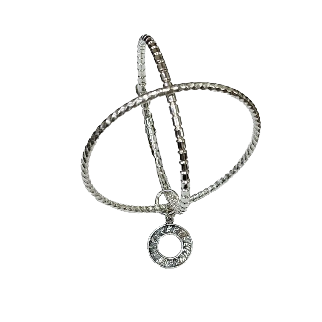 Silver Ladies Kara ( LK-12, 27 grams, 92.5% )