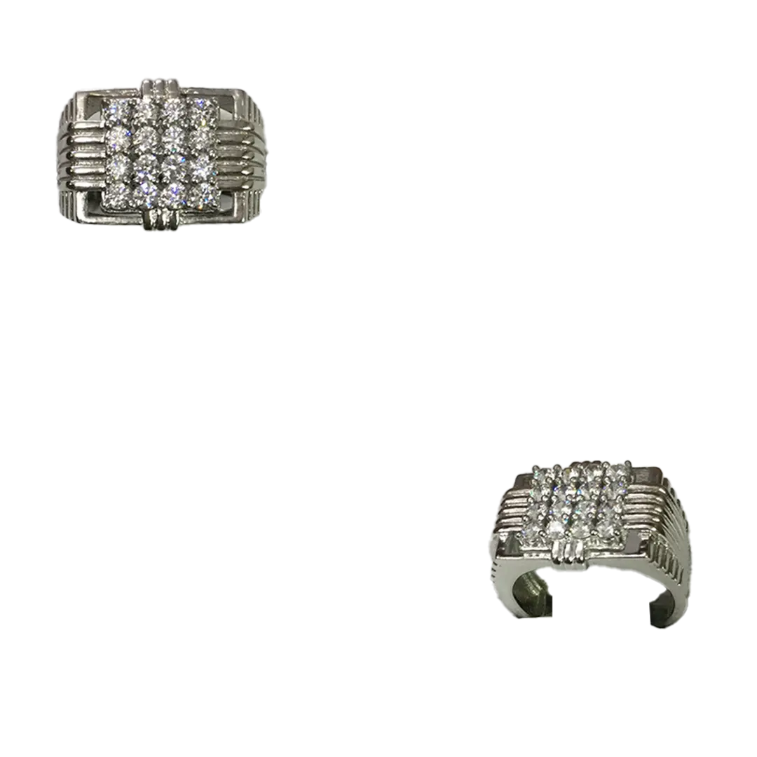 (LR-33) Silver Rings ,9 Grams