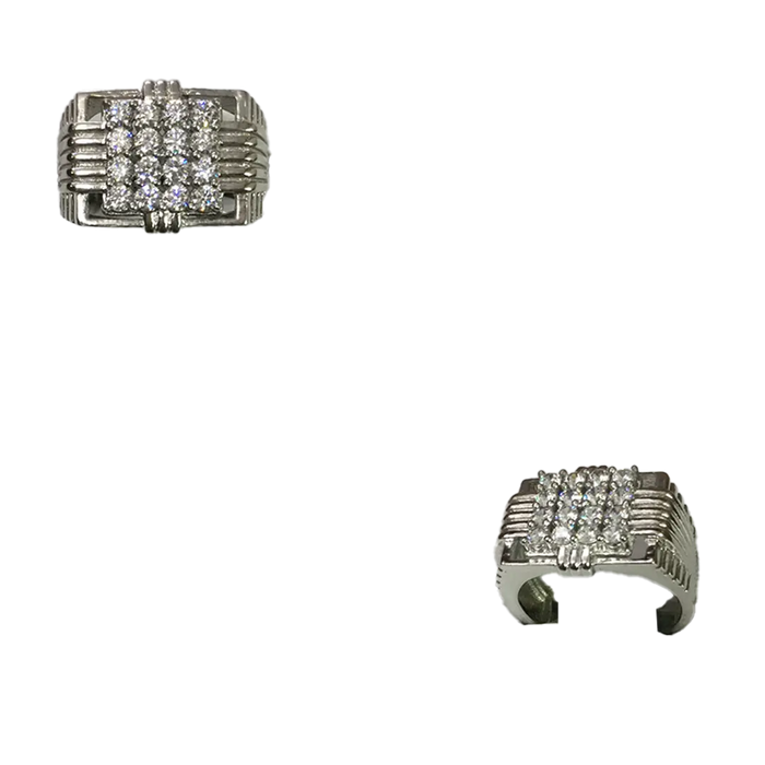 (LR-33) Silver Rings ,9 Grams