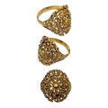 (LRG-322) Gold Ladies Ring , 3.314 Grams 22 CT