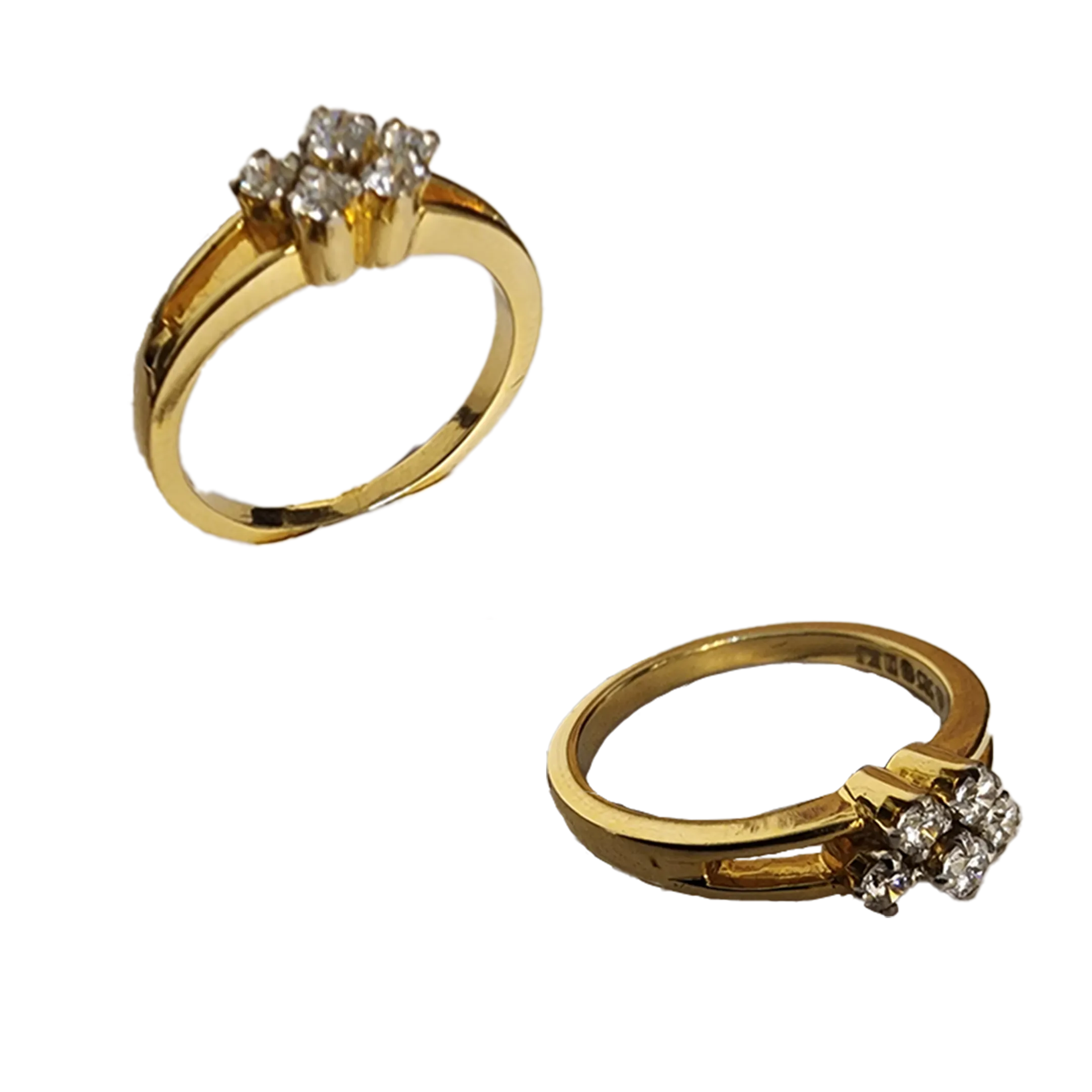 Ladies ring with AD 3.053 grams 14 KT Gold (LRG-254)