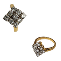 Ladies ring with AD 5.542 Grams,14kt gold (LRG-145)