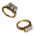 Ladies ring with AD 7.040 Grams 18kt Gold (LRG-295)