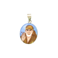 Divine Sai Baba ji Pendant in Silver ( P-2, 6 Gram Sai Baba ji)