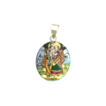 Divine Radha Krishna ji Pendant in Silver ( P-3, 7 Gram Radha Krishna ji)