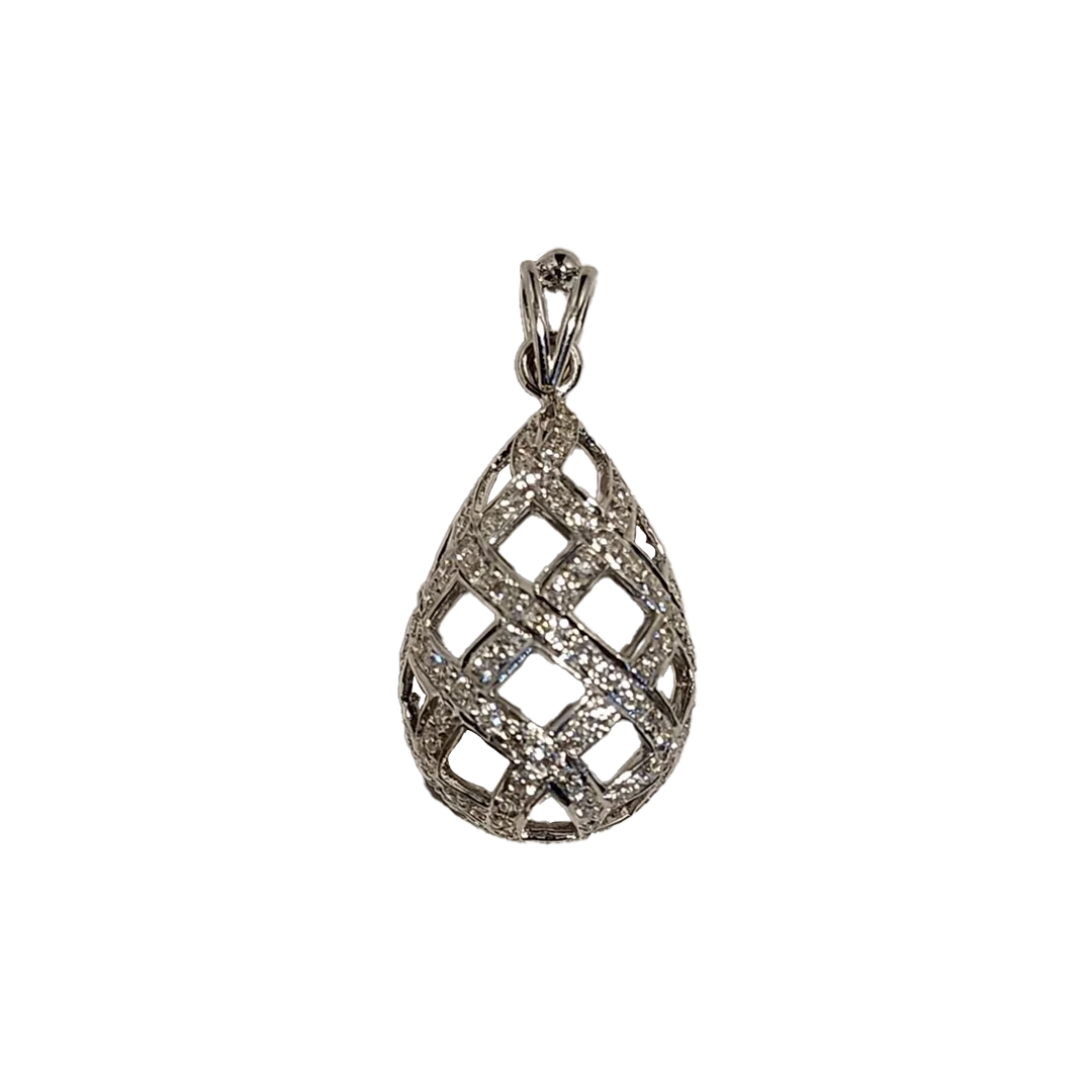 (PD-201) Pendant in Diamond -1.85ct, Gold-18kt-6.918