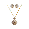 (PD-222) Pendant in diamond (P-4.48ct) (T-1.97CT), Gold (P-12.700 grams, T-8.380 14kt)