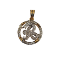 (PD-69) Pendant in Diamond- 0.83 Gold-14kt -5.400