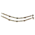 Silver Payal (PZ-41, 72 Grams)