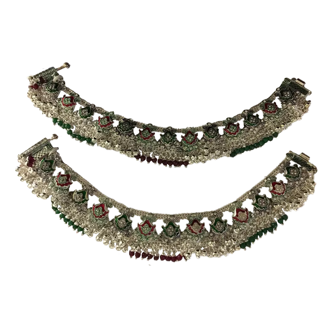 Silver Payal (PZ-77, 265 Grams)