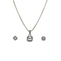 (SS-24) 6GM, Pendant set in Steling Silver 92.5% Purity RS. 2850