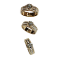 RDL-717, Ring in Diamond-1.08ct, Gold-6.463, 18 ct