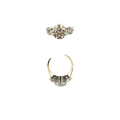 RG-05 Labgrown Ring, Diamond -1pc- 2.44, 2pcs-0.92 Total -3.36, Gold - 4.170 14KT
