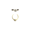 RG-064 Labgrown Ring, Diamond - 1.01, Gold - 2.670 14KT