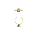 RG-066 Labgrown Ring, Diamond -2.02, Gold - 3.220 14KT