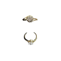 RG-067 Labgrown Ring, Diamond -1.23, Gold - 3.570 14KT