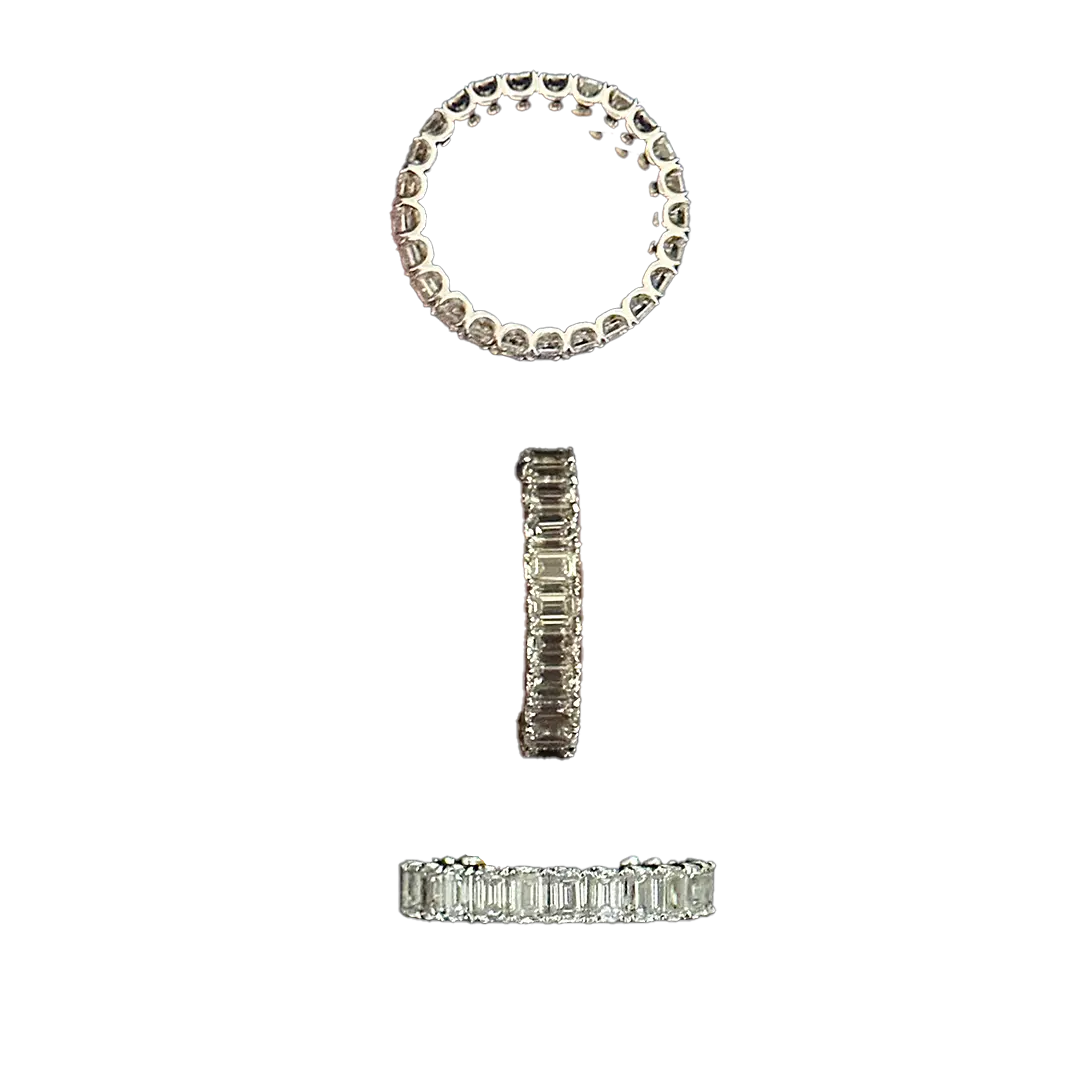 RG-63 Labgrown Ring, 25pcs Diamond -4.92, Gold - 4.250 18KT