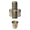 Silver Glass in 92.5% Purity 31,32,35,37 Grams 4 pce