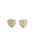 (TD-295+) Diamond Tops in 14kt Hallmarked Gold (Diamond 2.17 CT, Gold 9.335,)