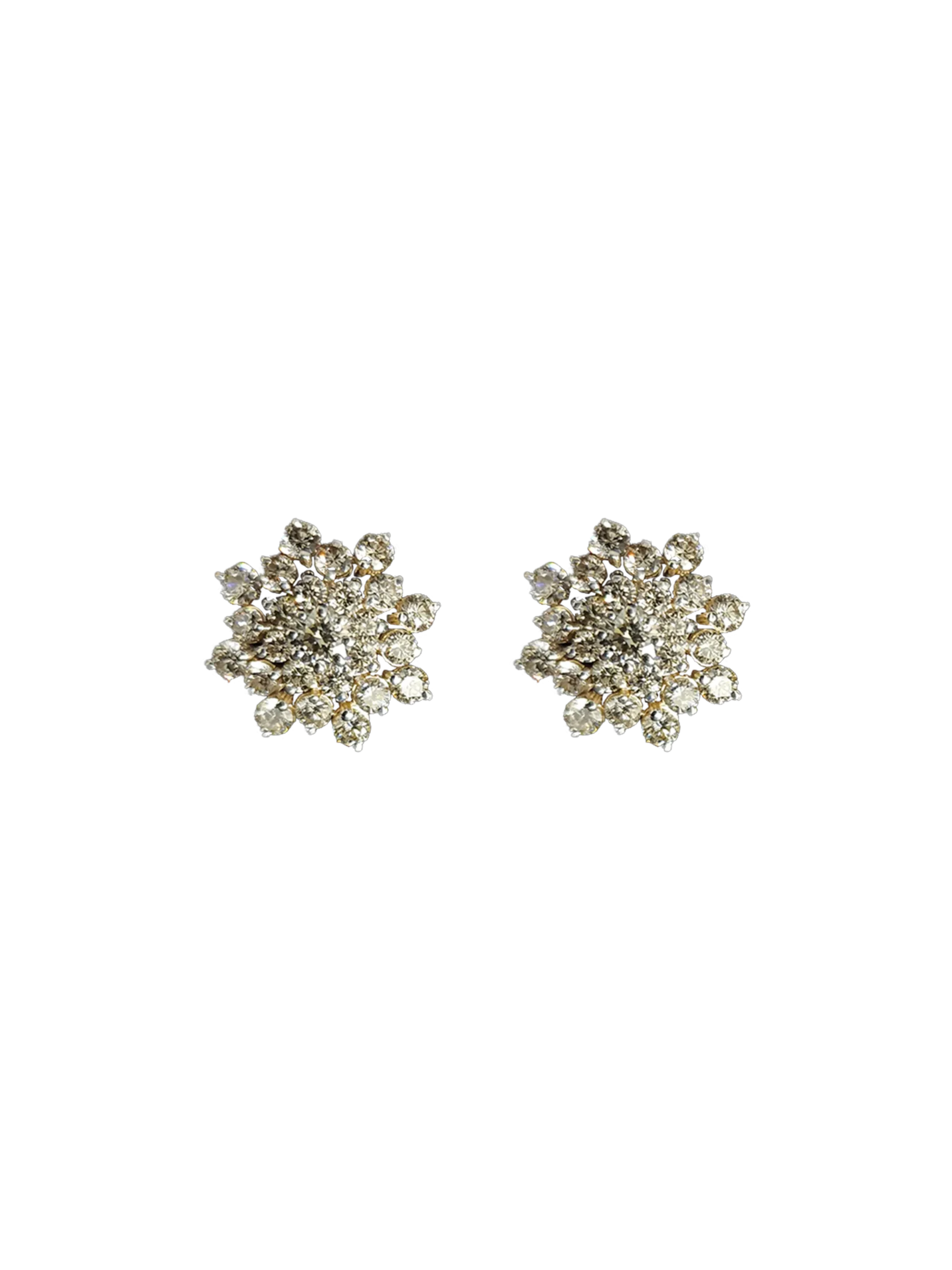 (TD-468) Diamond Tops in 14kt Hallmarked Gold (Diamond 2.80 Grams ,Gold 9.743 Grams CT)