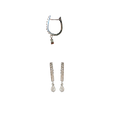 (TD-517) Diamond Tops in 14 CT Hallmarked Gold (Diamond 0.42 Grams ,Gold 2.896 Grams)