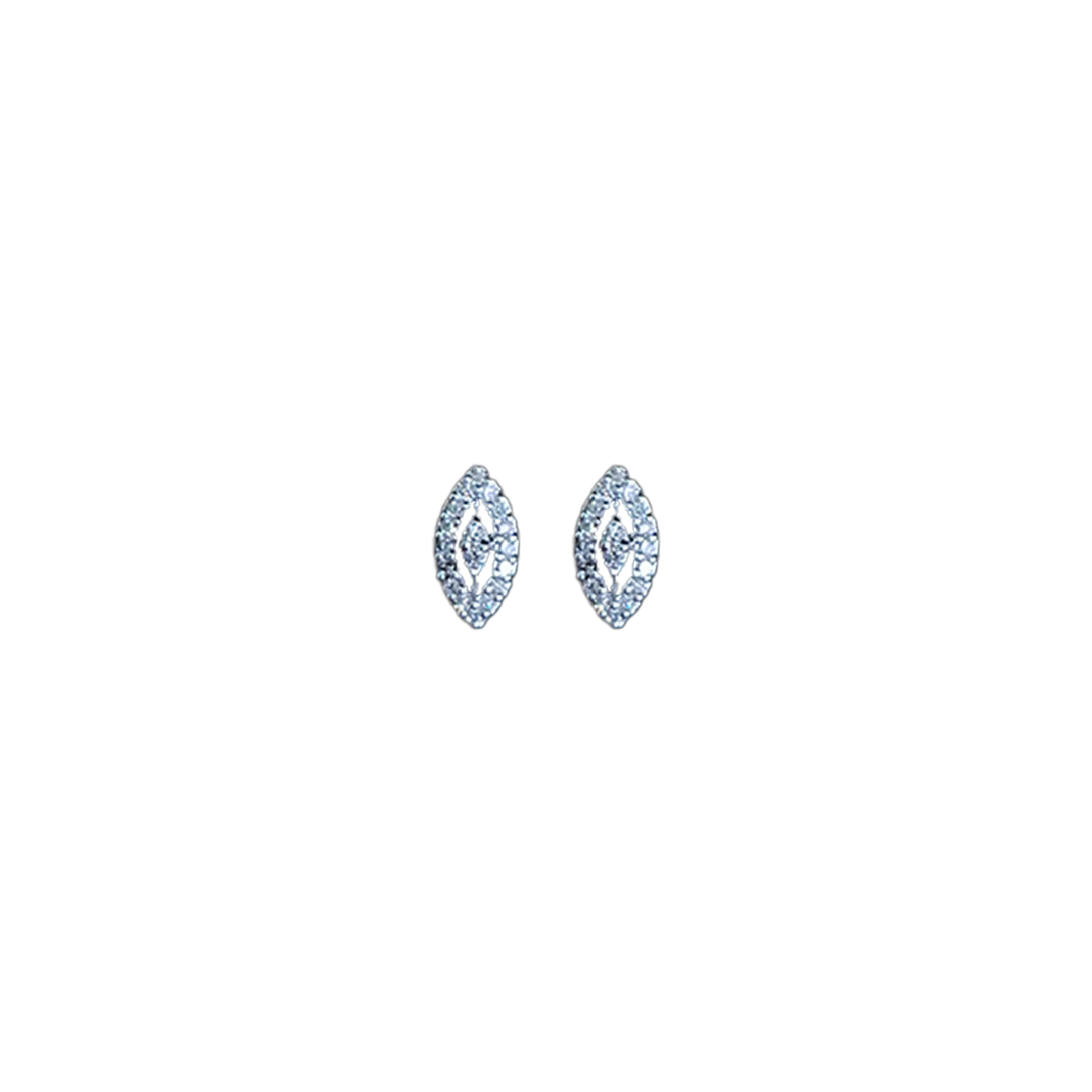 (TD-529) Diamond Tops in 14/18 CT Hallmarked Gold (Diamond 0.19 CT ,Gold 1.910 CT 14 Kt)