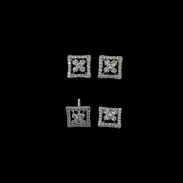 (TD-544) Diamond Earring, Gold 2.145 (14KT) Diamond 0.46