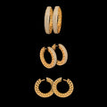 (TD 546) Diamond Bali, Gold 11.450 (14KT) Diamond 1.64 CT