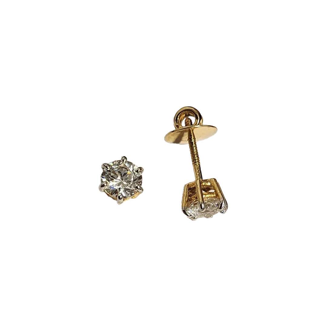 Gold Tops 14kt, 3.165 with AD (TG-496) (Hallmarked)