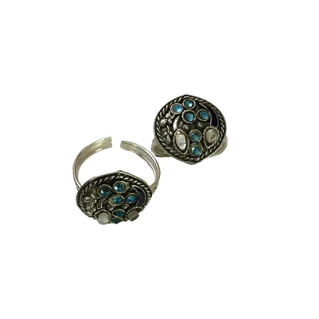 (TR-4)15 Grams, Silver Toe Ring