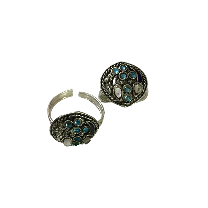 (TR-4)15 Grams, Silver Toe Ring